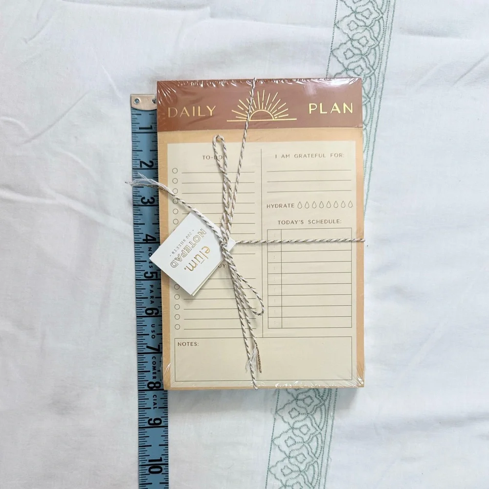 NWT Elūm Designs Stationery Planning Trio Set - Citrus Florals - Set of 3
